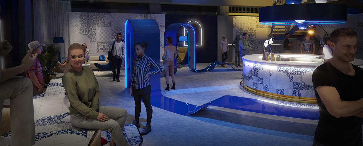 I've worked with numerous alcohol brands and Peroni have been ahead of the curve when it comes to experiential activations. The House of Peroni has always been a premium experience incorporating mixology, fashion and music. I worked with my client to bring the latest global brand to various locations and applications.